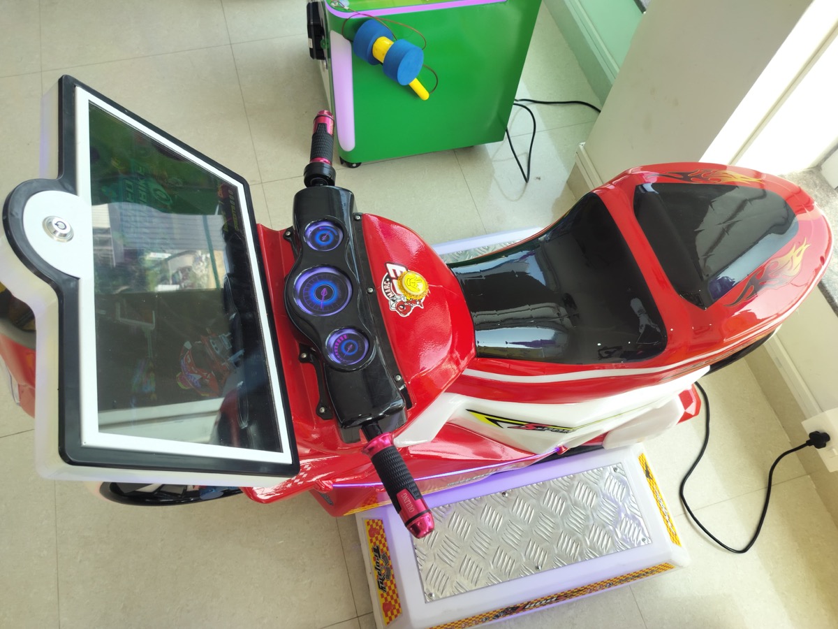 VR bike ride at Funzee Games OMR